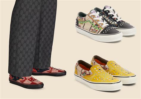 gucci x vans slip on|vans gucci collab.